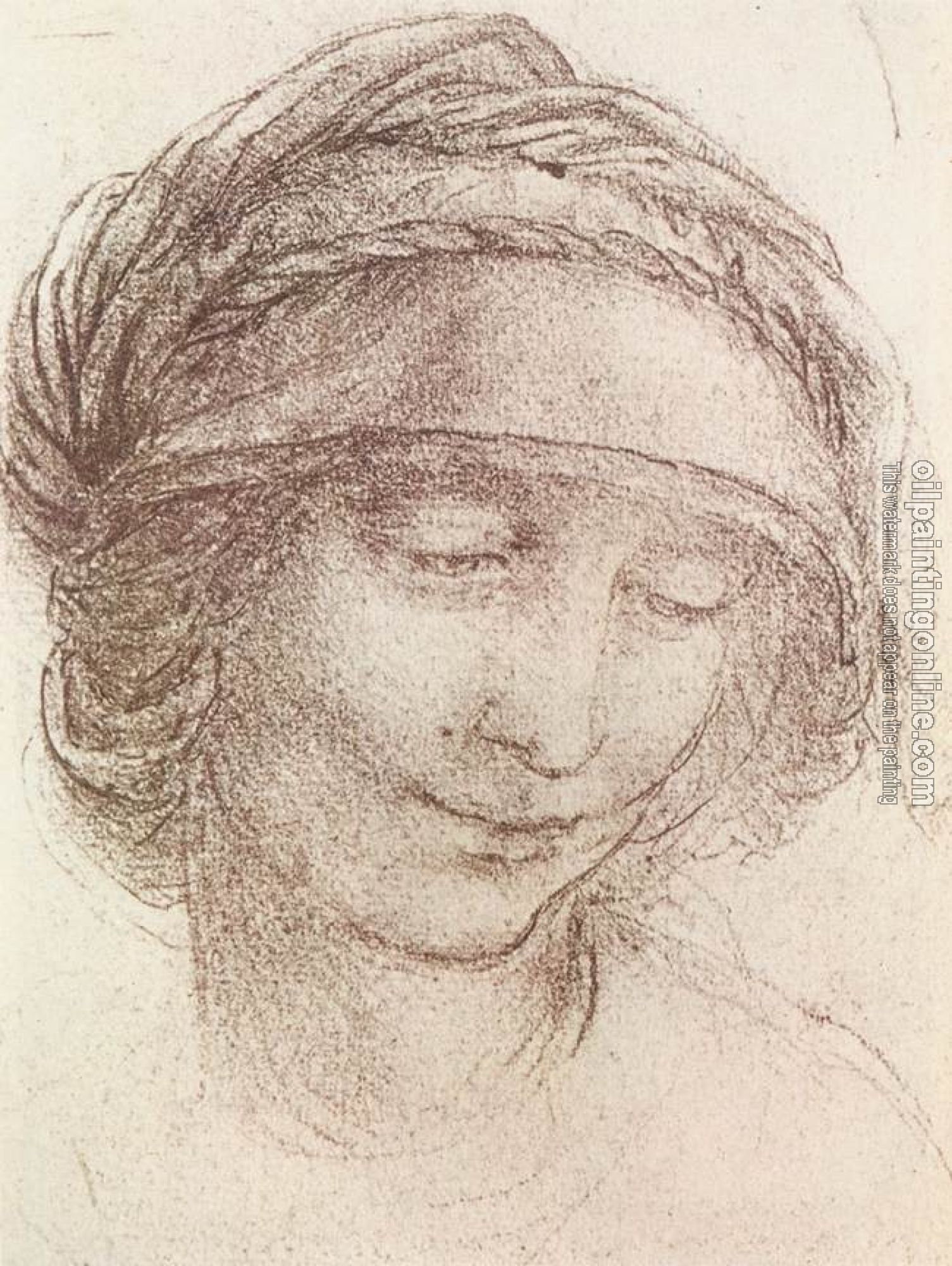 Vinci, Leonardo da - oil painting